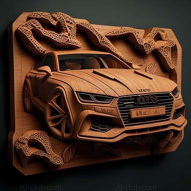 3D модель Audi RS7 (STL)